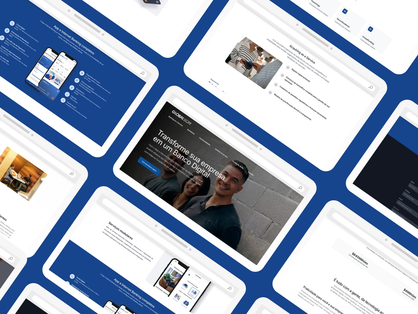 GlobalSCM Landing Page